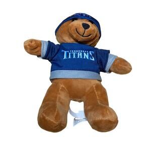 Tennessee Titans Bear Plush Stuffed Animal Good Stuff Beanie Jersey